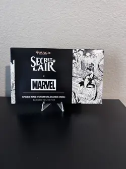 MTG - Secret Lair x Marvel - Spider-Man Venom Unleashed (Inks) ✨ RAINBOW FOIL ✨ - Image 1
