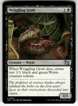 WRIGGLING GRUB #12 MTG FOUNDATIONS JUMPSTART - Image 1