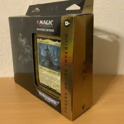 MTG Warhammer 40K Collector's Edition Forces of the Imperium Commander Deck+Coin - Image 4