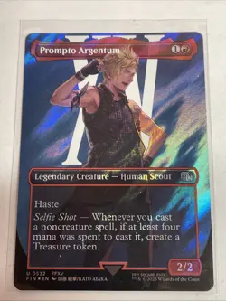 Prompto Argentum (Borderless) (Surge Foil) Final Fantasy #532 Uncommon - Image 1