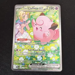 Lillie's Clefairy SIR 184/159 Journey Together Pokemon English MINT MINT - Image 1