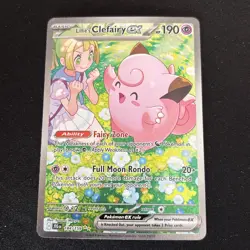 Lillie's Clefairy SIR 184/159 Journey Together Pokemon English MINT MINT - Image 2