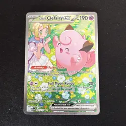 Lillie's Clefairy SIR 184/159 Journey Together Pokemon English MINT MINT - Image 3