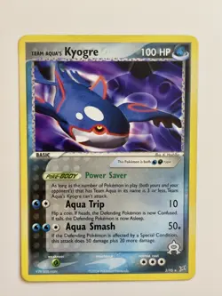 Pokemon TCG Team Aqua's Kyogre 3/95 Team Magma vs Team Aqua 2004 - Image 1