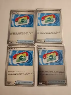 Poke Pad 4x lot Pokemon Perfect Order POR 081/088 English - Image 1