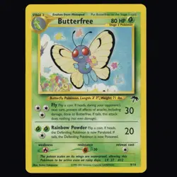 Butterfree 9/18 Southern Islands Rare 2001 WotC Promo Vintage Pokemon TCG LP - Image 1