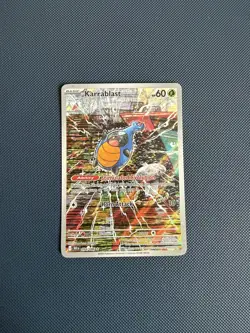 Pokemon TCG Black Bolt Karrablast 094/086 IR - Image 1