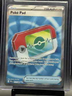 Pokemon TCG Holo Ultra Rare Full Art Poke Pad 113/088 Perfect order - Image 1