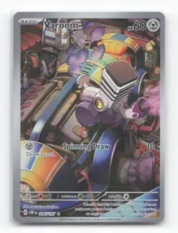 Pokemon TCG - Varoom 206/197 Near Mint Illustration Rare Obsidian Flames - Image 1
