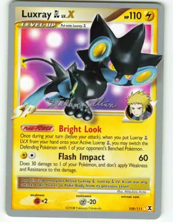 Luxray GL LV.X - World Championships 2009 - 109/111 Rising Rivals - Pokemon TCG - Image 1