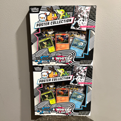 Pokemon TCG Scarlet & Violet Unova Poster Collection Box - LOT OF 2 - NEW SEALED - Image 1