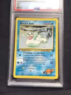 Pokemon: Gym Challenge 1st Edition Common: Misty's Seel 91/132 PSA 9 - Image 2