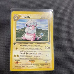 2000 Pokemon Neo Genesis 1st Edition Flaaffy #34/111 - Image 1
