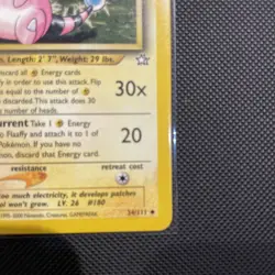 2000 Pokemon Neo Genesis 1st Edition Flaaffy #34/111 - Image 5