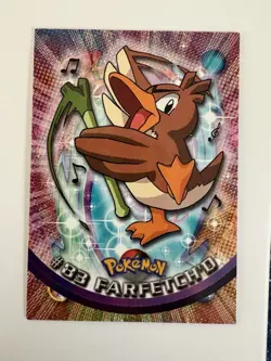 Farfetch'd #83 2000 Topps Pokemon TV Animation Edition - Image 1
