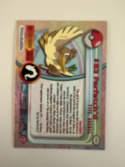 Farfetch'd #83 2000 Topps Pokemon TV Animation Edition - Image 2