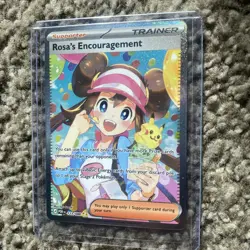 Pokemon TCG Rosa’s Encouragement 123/88 Perfect Order Special Rare Illustration. - Image 2