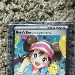 Pokemon TCG Rosa’s Encouragement 123/88 Perfect Order Special Rare Illustration. - Image 3