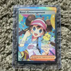 Pokemon TCG Rosa’s Encouragement 123/88 Perfect Order Special Rare Illustration. - Image 5