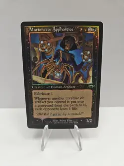 Marionette Apprentice Retro Frame Foil Card #410 Modern Horizons 3, MTG Magic - Image 1