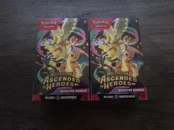 x2 Pokemon Mega Evolution Ascended Heroes Booster Bundles SEALED - Image 1