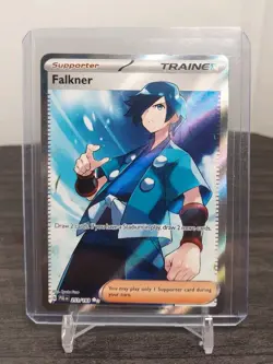 Pokemon TCG Paldea Evolved Falkner Full Art #251/193 NM/M - Image 1