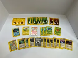 Vintage Pokemon Expedition Base Set 33 Common Card Lot Regular Finish MP-HP 2002 - Image 1