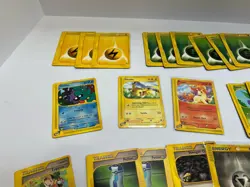 Vintage Pokemon Expedition Base Set 33 Common Card Lot Regular Finish MP-HP 2002 - Image 2