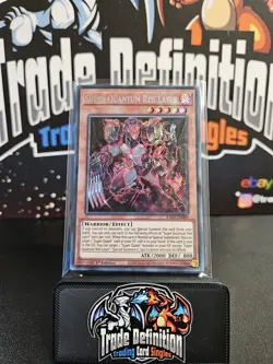 RA05-EN008 Super Quantum Red Layer Secret Rare 1st Ed YuGiOh - Image 1