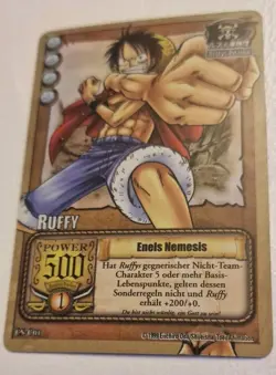 One Piece Karte HOLO CS-C01 Ruffy Enels Nemesis - Image 1