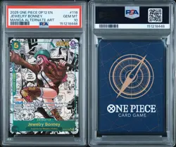 One Piece CCG Jewelry Bonney Manga Alternate Art OP12-118 PSA 10 Gem Mint - Image 2