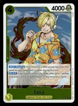 One_piece Adventure on Kami's Island #EB04-052 Sanji (EB04-052) NM - Image 1