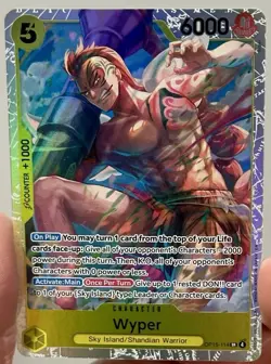 Wyper OP15-114 SR Adventure On Kami's Island One Piece English NM - Image 1