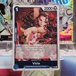 Viola OP15-040 R Foil Adventure on Kami’s Island One Piece Card Game NM/M - Image 1