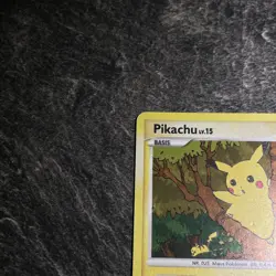 pokemon pikachu DP16 2007 snowflake stamp holo rare. very rare card - LP -German - Image 4