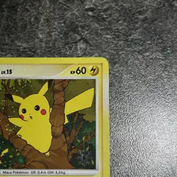 pokemon pikachu DP16 2007 snowflake stamp holo rare. very rare card - LP -German - Image 5