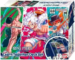 One Piece Card Game Learn Together Deck Set LT01 - English - Sealed - Image 1