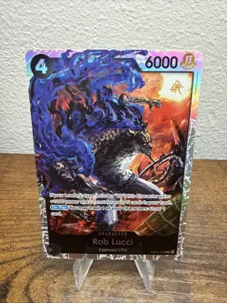 One Piece TCG Rob Lucci EB04-048 SR Adventure on Kami's Island English - Image 1
