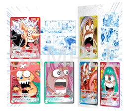 ONE PIECE TCG BASE SHOP Limited Card Collection Vol.1 6 Cards Set Sealed Japan - Image 1