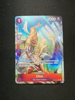 Ohm (Alternate Art) OP15-061 Rare Adventure on Kami's Island One Piece Near Mint - Image 1