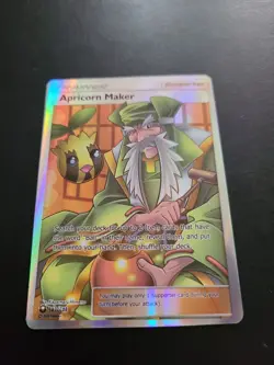 Apricorn Maker 161/168 Full Art Trainer Celestial Storm Pokemon Card Trading Car - Image 1
