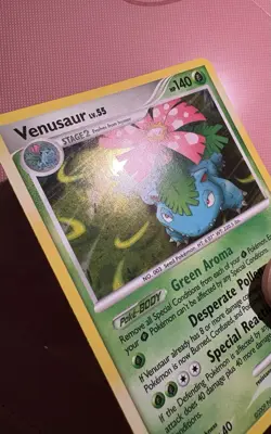 Pokemon 2009 Venusaur Lvl 55 Holo Rare Card Supreme Victors Series 13/147 - Image 5