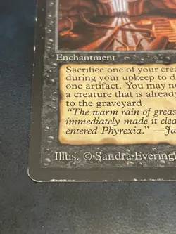 Gate to Phyrexia Antiquities Magic the Gathering Card LP/MP - Image 2