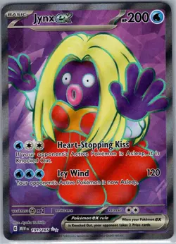 Jynx ex 191/165 SV: Scarlet & Violet 151 - Pokemon Card - NM - Image 1