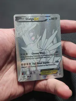 Pokemon Dialga EX Full Art Secret Rare Holo 122/119 XY Card MP- - Image 3