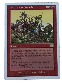 MTG Relentless Assault 6th Edition HP Regular Vintage Old School Magic - Image 1