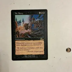 Wizards of the Coast Magic: The Gathering No Mercy Black Rare Enchantment Urza'… - Image 1