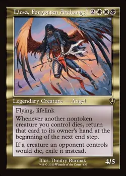 1 x Liesa, Forgotten Archangel - Retro Frame - Innistrad Remastered - NM-Mint - - Image 1