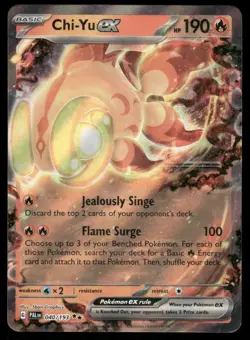 Pokemon Cards Chi-Yu ex 040/193 Paldea Evolved Double Rare NM *2 - Image 1
