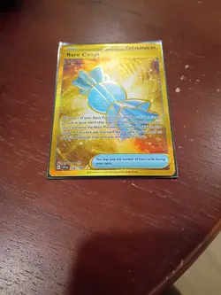 Pokemon Rare Candy 256/198 SV01 Scarlet & Violet Gold Secret Rare Holo Card LP - Image 3